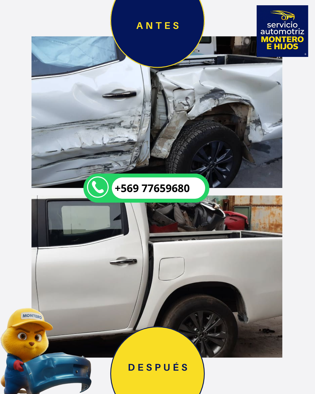 ¿Cuánto cuesta desabollar y pintar un auto en Santiago? (Guía de Precios 2026)